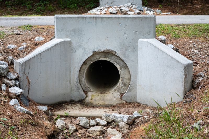 Collapsed Culvert Repair detail