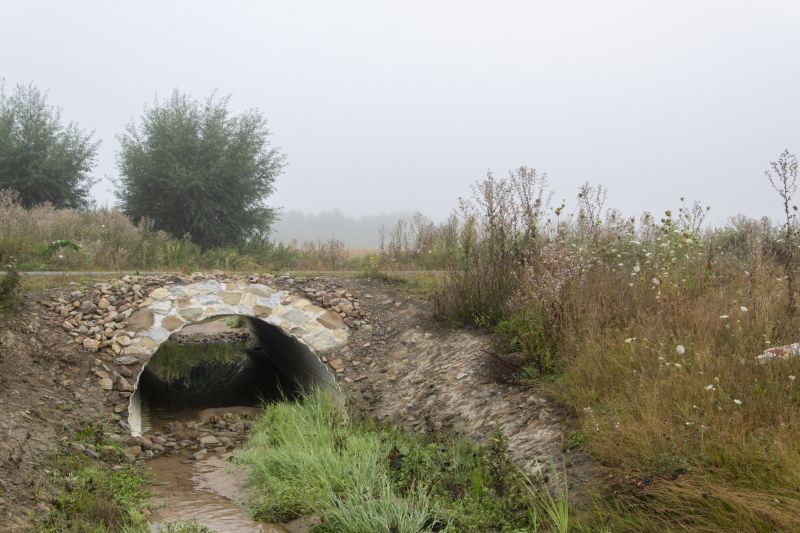 Collapsed Culvert Repair detail
