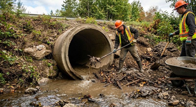Driveway Culvert Service